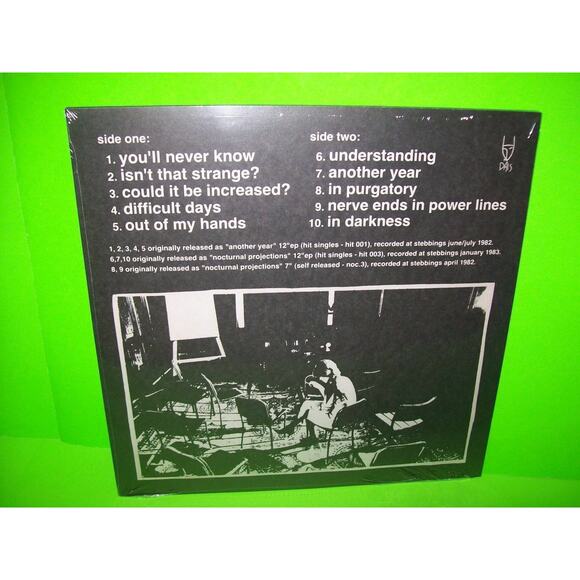 Nocturnal Projections Complete Studio Recordings Vinyl LP Record Post-Punk Goth - Picture 3 of 3